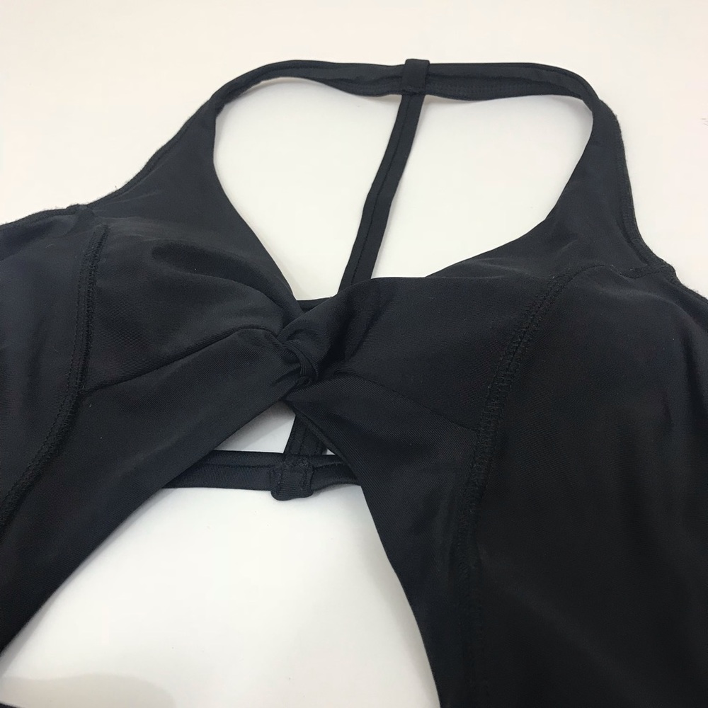 Rebecca Virtue Black one piece cut out swim suit - Picture 6 of 8
